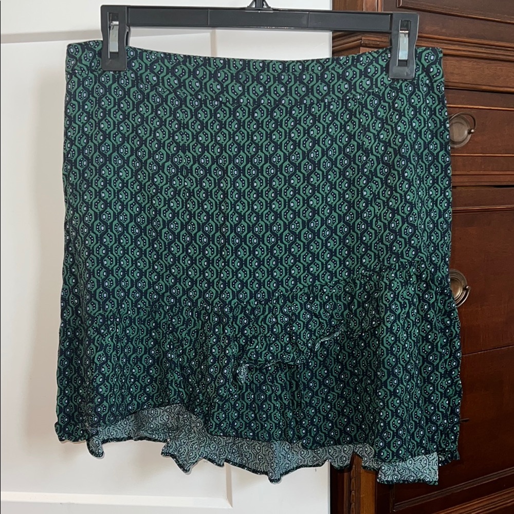 Free People Ruffle Mini Skirt